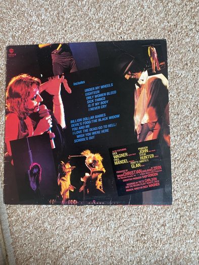 Alice cooper "The Alice Cooper Show" vinyl