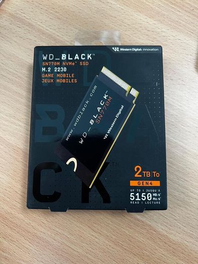 Wd Black Sn770m Ssd Nvme 2tb 2230