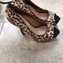 Aldo leopard print heels size 4 Image 2