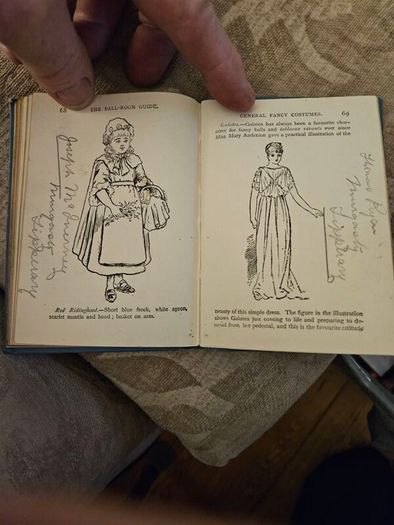 The Ball Room Guide. By Lucie H. Armstrong.  Minature Rare Hardback In Good Condition.  See Photos For Same.