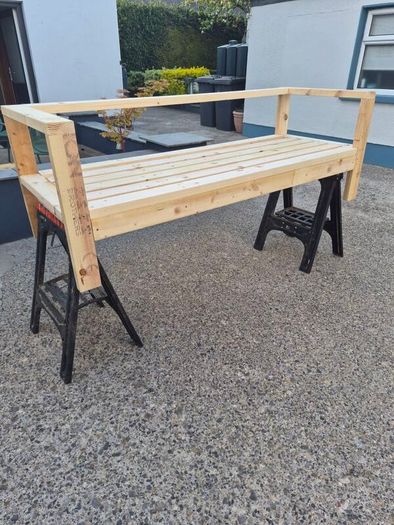 Outdoor sofa garden bench