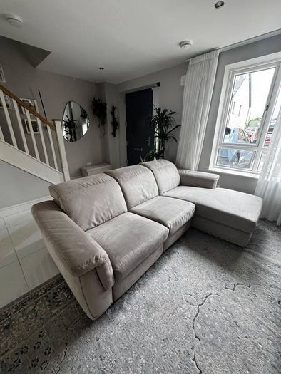 Natuzzi Curioso 3-Seater Corner Sofa - Extendable Seat