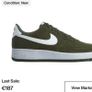 Classic Nike Air Force 1 Low Olive Green Suede Image 4