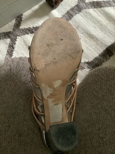 Diesel black gold  sandals, good condition, uk6 , made in Italy