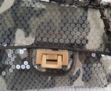 new beaded handbag with shoulder strap