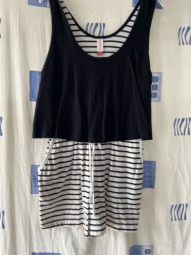 girls shorts/top one piece