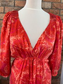 Full Circle Silk Dress