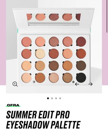 Ofra Summer Edit Pro Eyeshadow Palette Brand New 100% Genuine