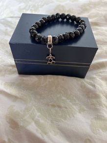 Black Cherry Charm Bracelet