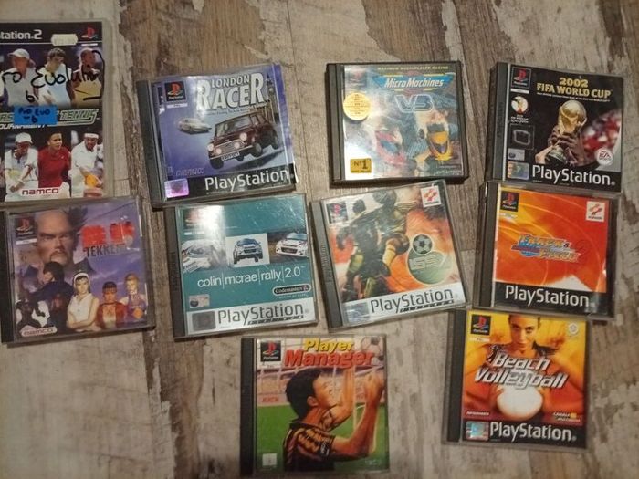 lot of PS1 games