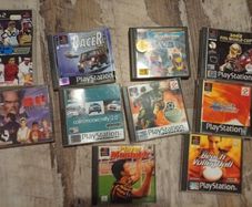 lot of PS1 games
