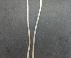 Broken silver chain