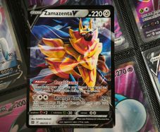 Zamazenta V ! Ultra Rare ! from Brilliant Stars Set ! 2022 ! Pokemon Card !