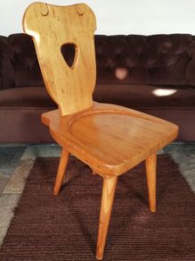 Mid Century Scandinavian Children's Chair