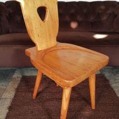Mid Century Scandinavian Children's Chair