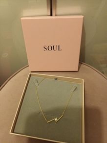 Soul gold necklace at Carraig Donn