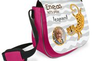 Personalised Custom Printed Kids Bag Julia Light Pink