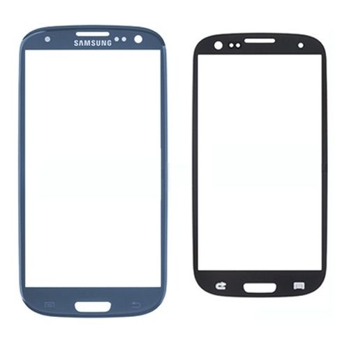 Samsung Galaxy S3 Front Glass Replacement Blue-#170202