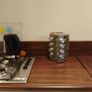 Rotating spice rack with 16 glass jars Image 3
