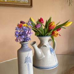 Vintage Louis Mulcahy Vase / Decanter, Irish Pottery