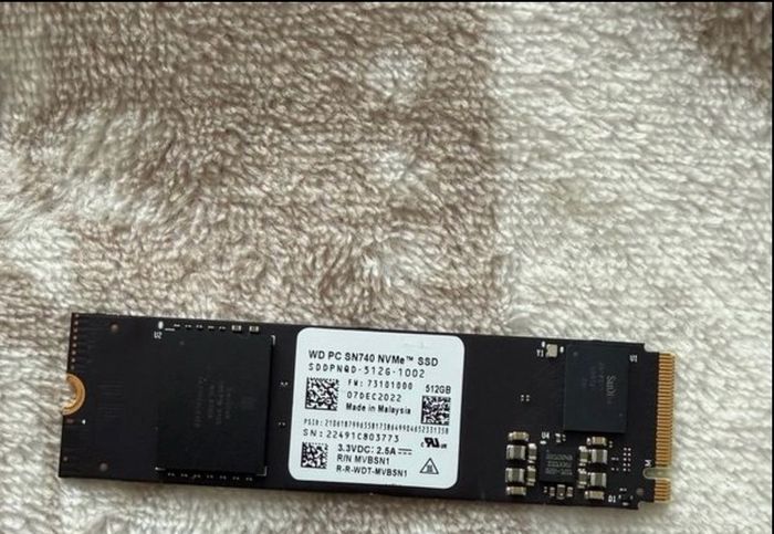 M2 Wd Pc Sn740 512gb Ssd