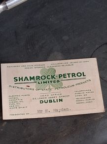 Old Irish Motoring Advertising.