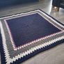 beautiful handmade adult lap blanket Image 3
