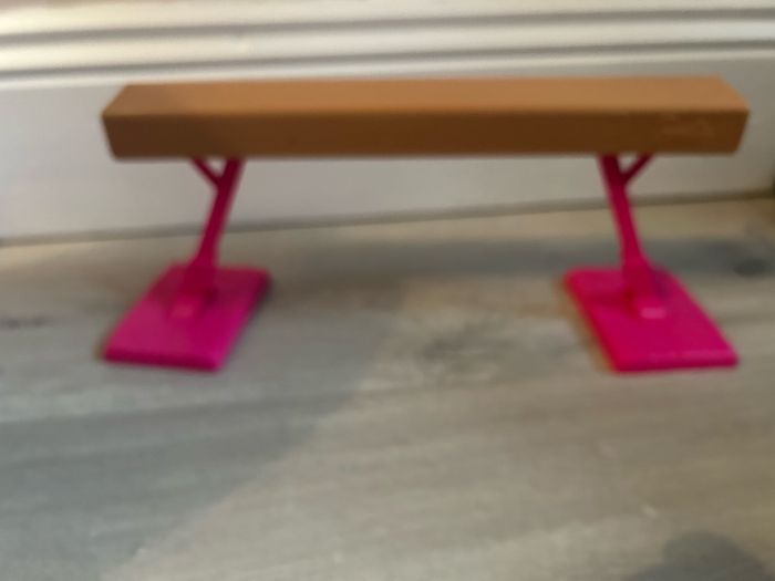 Barbie gymnast set plus doll