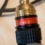 QED Speaker Cables 2 x 2.3m with Sewell Banana Plugs one side Image 2