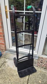 Heavy duty full metal sack barrow transport trolley