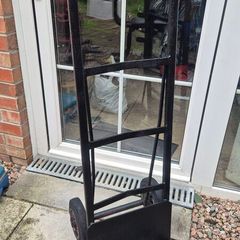 Heavy duty full metal sack barrow transport trolley