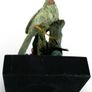 Northern Cardinal Bird - Cold Painted Bronze, Signed Image 9