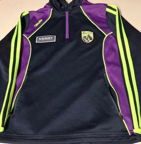 Kerry GAA O'Neills Gaelic Football Half Zip Jersey (Youths 10-11 Years) FREE POST