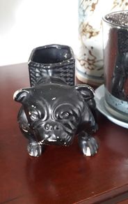 PLANTER - Pot - Holder - Vintage - Bulldog