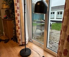 Black Adjustable Floor Lamp