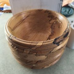 Unique Spalted Wood Bowl
