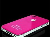 Hot Pink Hard Case For Apple iPhone 4 / 4S Free Screen Protector