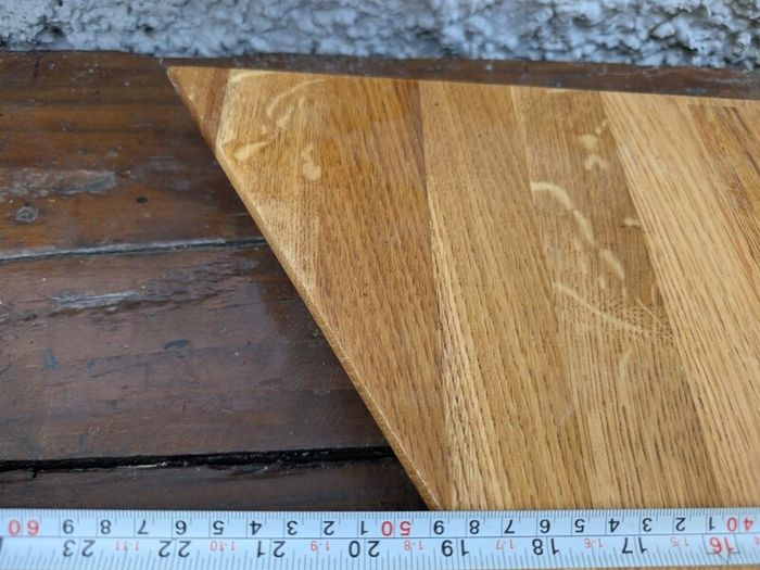 shelves solid oak