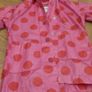 Gap Girls Pink and Red Polka dot Rain Coat Age 3-4 Image 2