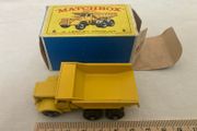 Matchbox 6. Euclid quarry truck. 1963. Mint in box.