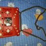 Salar Pearl Stud red Bag Image 4