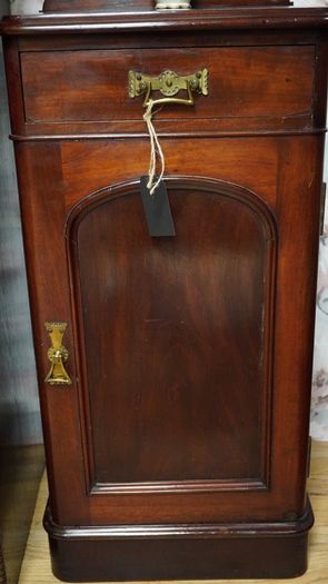 Victorian Solid Mahogany Bedside Cabinet