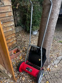 Einhell hand push lawnmower