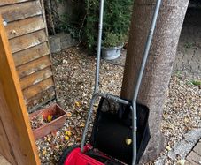 Einhell hand push lawnmower