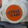 Stihl TS - 420 consaw with 14" inches diamond disc in excellent working condition, which starts half pull. Just had a full service. Image 5