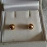 9ct gold earrings Image 7