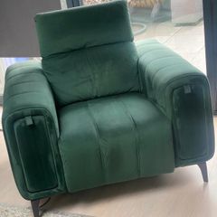 Recliner Emerald Green Arm Chair