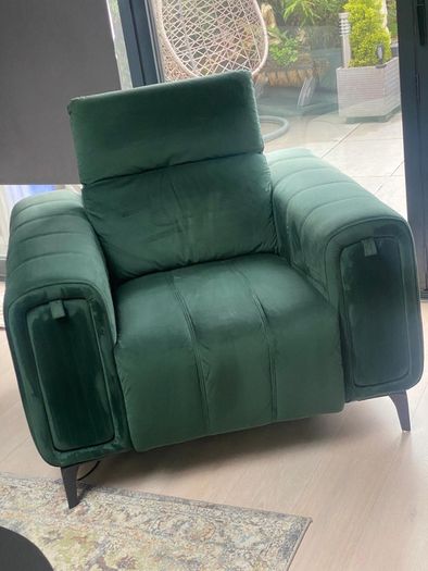 Recliner Emerald Green Arm Chair