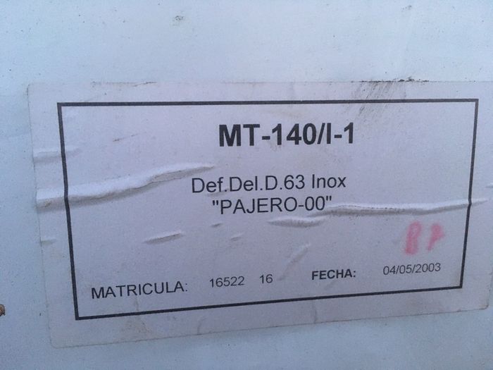 Mitsubishi Pajero Stainless Steel Bull Bar