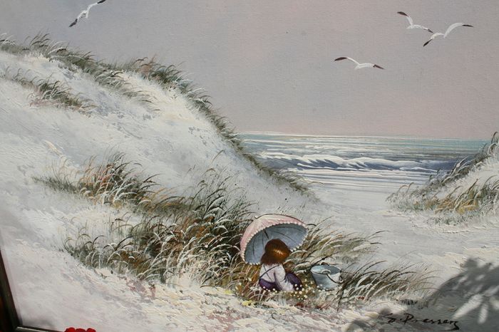 Oil painting on canvas